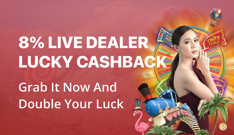 live dealer cashback